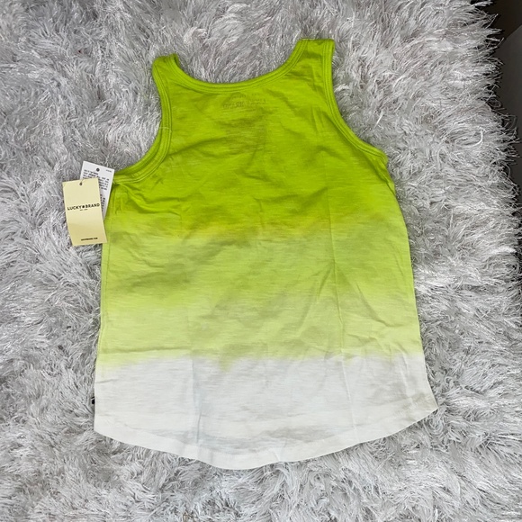 Lucky Brand Sunny Lime Gloria Tank- 6 - Picture 6 of 8
